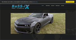 Desktop Screenshot of bass-ix.de